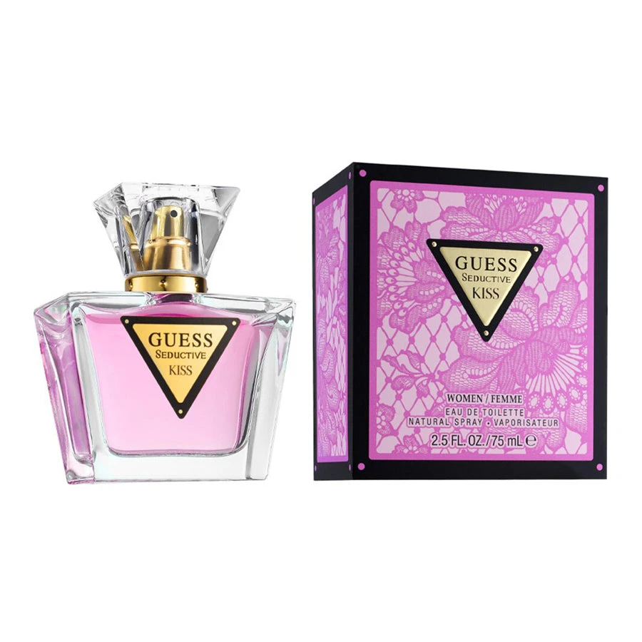 Guess Seductive Kiss Eau De Toilette 75ml* 3 Guess Seductive Kiss Eau De Toilette 75ml*