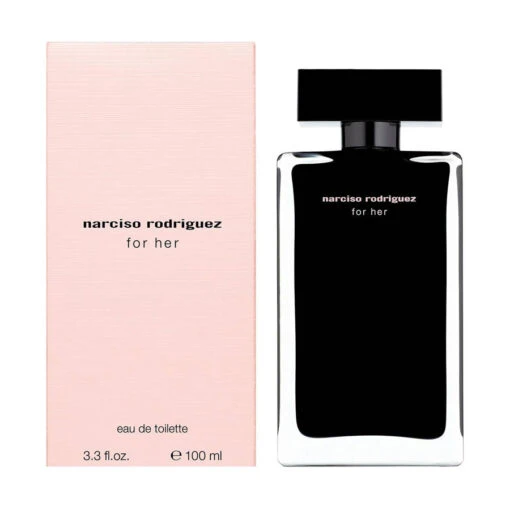 Narciso Rodriguez For Her Eau De Toilette 100ml (outer Cellophane Is Slightly Damaged)